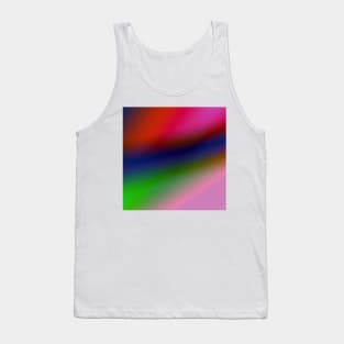 PINK BLUE GREEN RED TEXTURE ART Tank Top